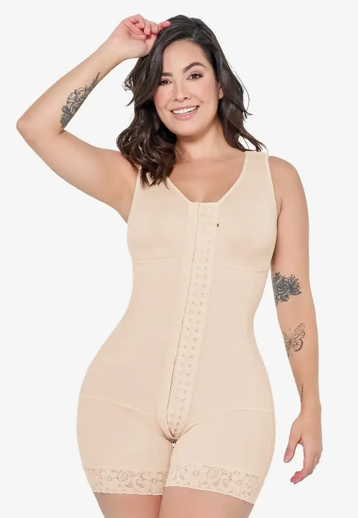 FU132 Faja Powernet tipo corta (XS, Piel)