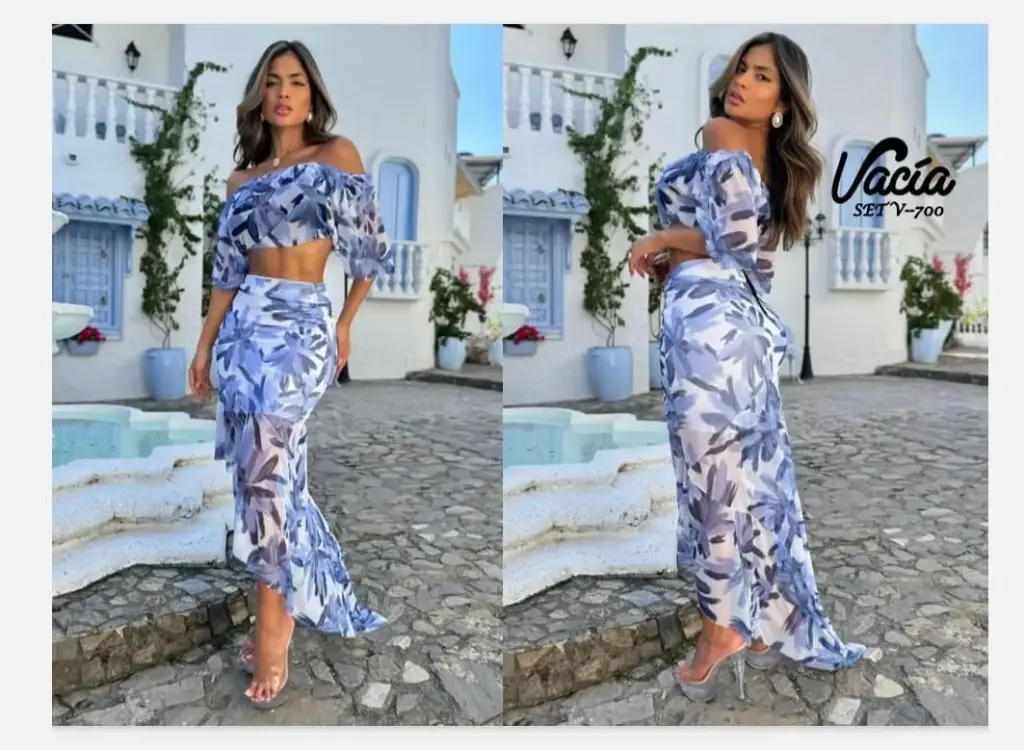 V700 Set falda maya