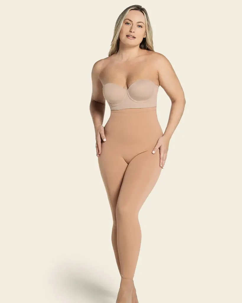 [012727-2XL-PIEL] 012727 Invisible shaping brief (2XL, Leather)