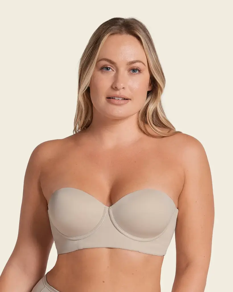011911 Sujetador sin tirantes bustier 360° de perfección