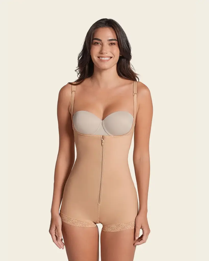 018678N Faja de Compresión fuerte (XS, Beige)