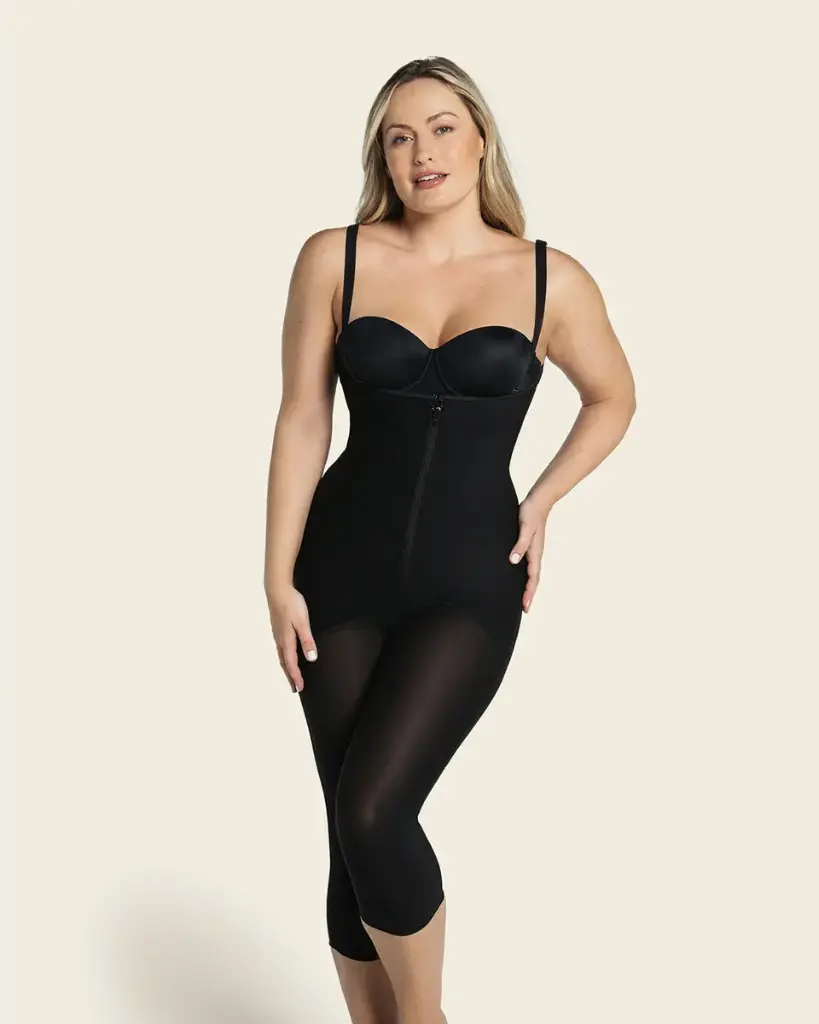 [018510-S-NEGRO] 018510 Faja de control fuerte en abdomen y  levanta glúteos (S)