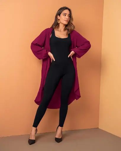 441018 Enterizo de control fuerte de abdomen Todo en Uno