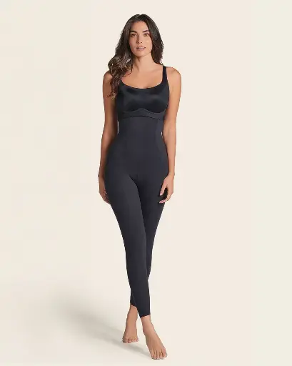 012901 Legging de tiro alto de control en abdomen y piernas