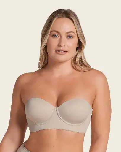 011911 Sujetador sin tirantes bustier 360° de perfección